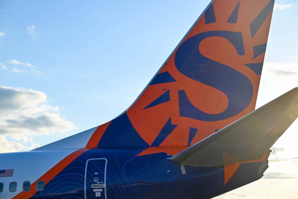 Sun Country Airlines aircraft tail