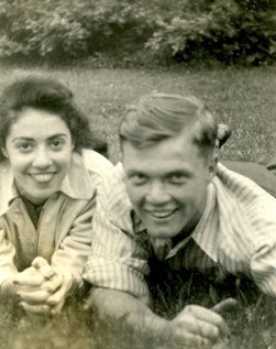 John Glenn and Annie Castor 1938