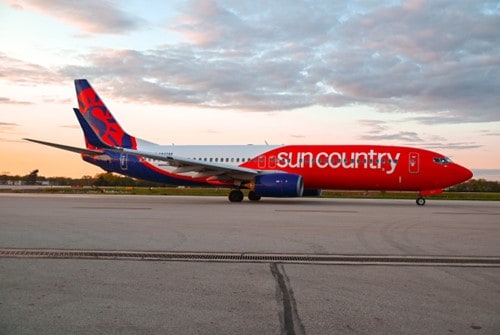 Sun Country at CMH