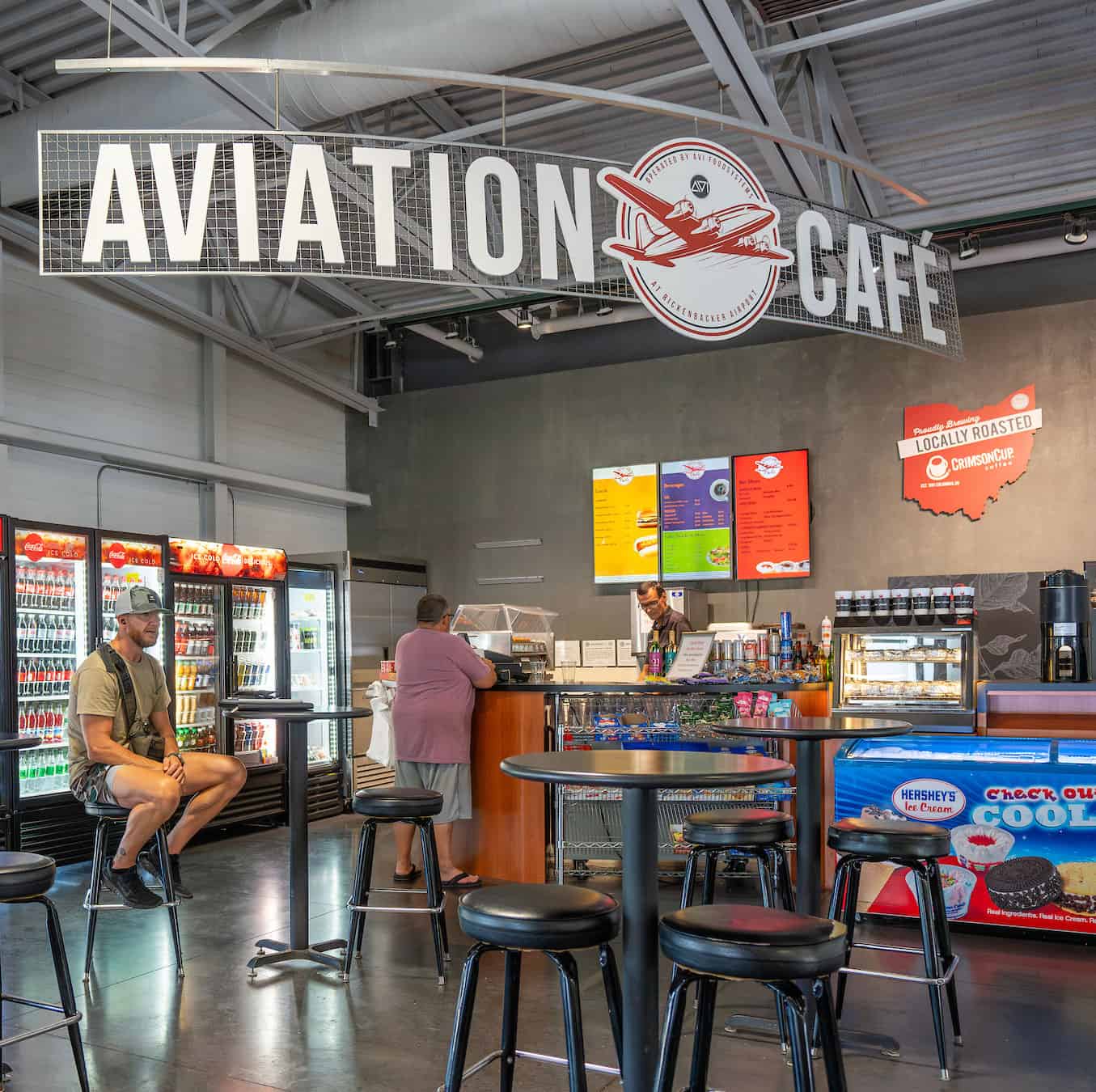 Aviation Cafe at LCK