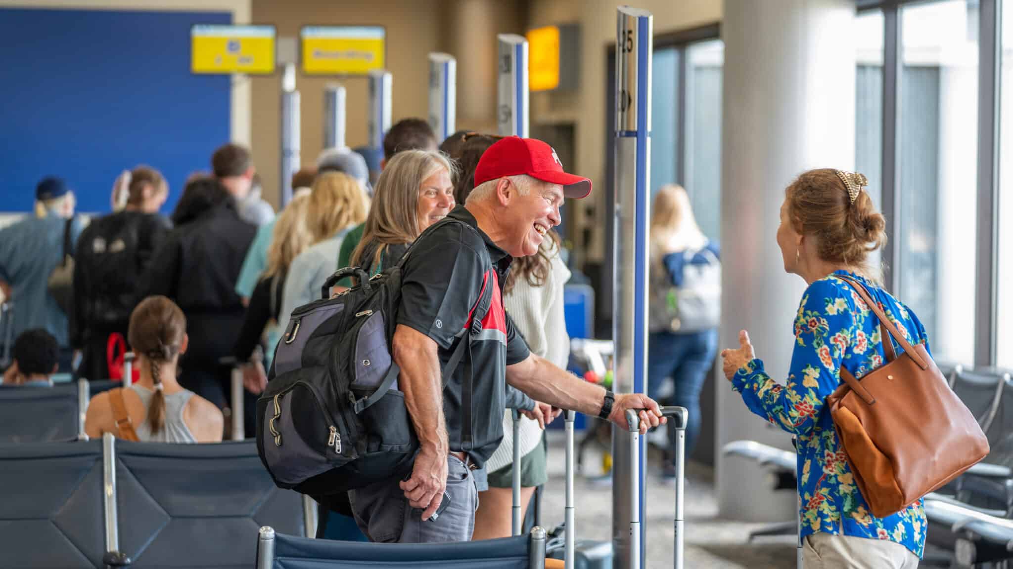 Thanksgiving travelers flock to airports as nonstop destinations reach ...