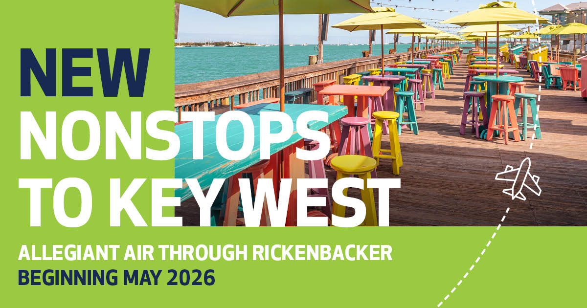 Allegiant Rickenbacker to Key West starting May 2026